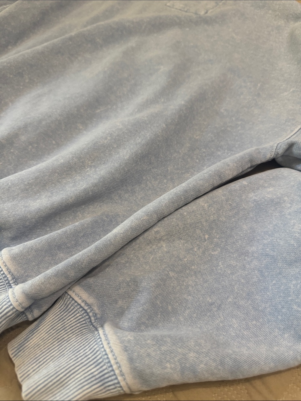 American Eagle Outfitters Light Blue 'EAST COAST' Crewneck Sweatshirt - Picture 6 of 7